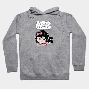 Car Cruiser Cartoon, Hot Rod Hottie, Morrissey OC Hoodie